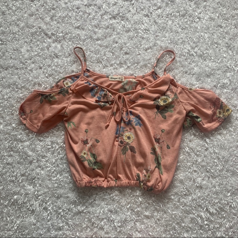 Ginger g cropped cinched top